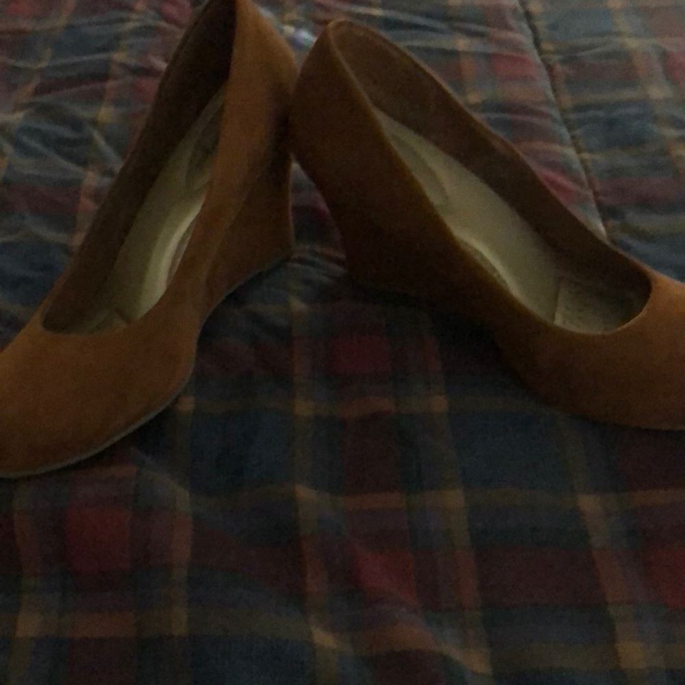 Suede Heels